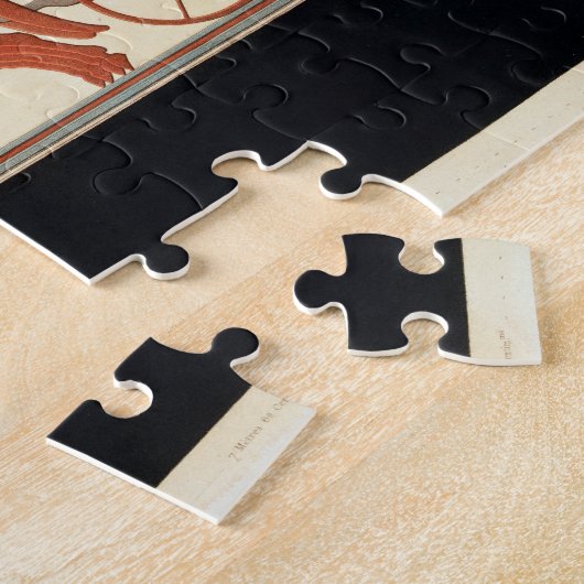 Kadeshの戦いのRamesses II (1279-13年紀元前に)、 ジグソーパズル (側面)