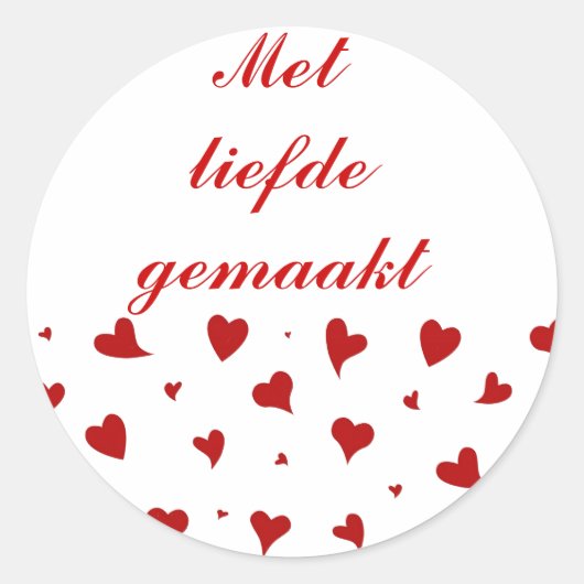 kado stickers ラウンドシール (正面)