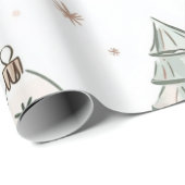 Kadopapier Kerst ラッピングペーパー (ロールコーナー)