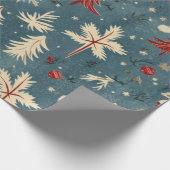 Kadopapier kerst blauw ラッピングペーパー (角)