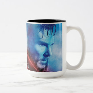 Kaecilius And Doctor Strenge Watercolorグラフィック ツートーンマグカップ