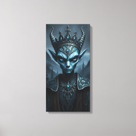 Kael’Thar the Void King Dark Fantasy Canvas Art キャンバスプリント