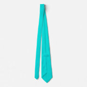KAEL – Turquoise Modern Statement Tie ネクタイ (裏面)