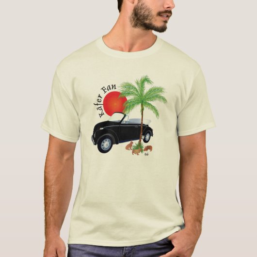 Käfer Cabriolet 1972 T-Shirt Tシャツ (正面)