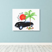 Käfer Fan キャンバスプリント (インサイチュ (ウッドフロア))