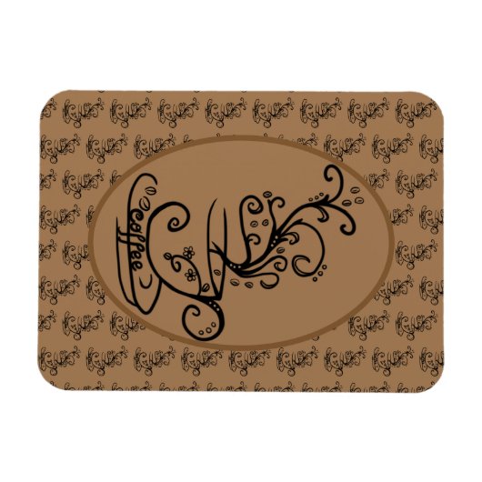 Kaffee  マグネット (横)
