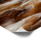 Kaffee-Wasserfall Poster | Surrealistisch ポスター (コーナー)