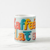 Kaffeeklatsch Personalized German Coffee Social コーヒーマグカップ (中央)