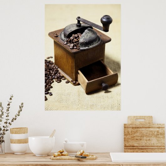 Kaffeemühle ポスター (キッチン)