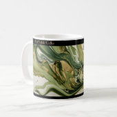 Kaffeetasse im Marmor Look コーヒーマグカップ (正面左)