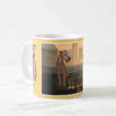 Kaffeetasse "Irish Terrier" コーヒーマグカップ (正面左)