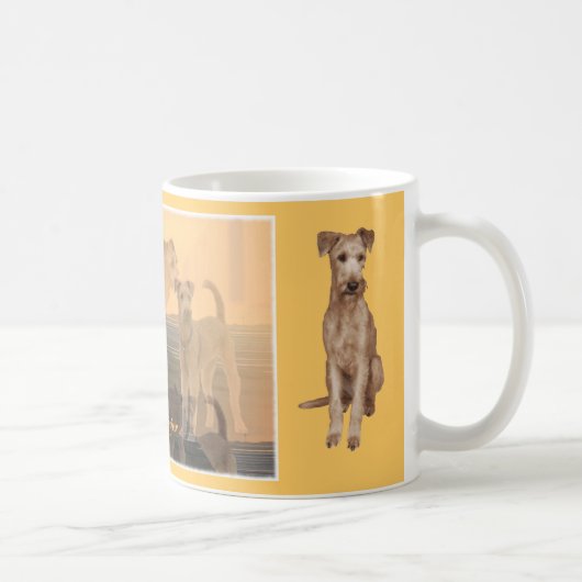 Kaffeetasse "Irish Terrier" コーヒーマグカップ (右)