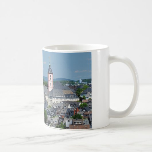 Kaffeetasse mit der Stadtansicht von Siegen コーヒーマグカップ (右)