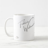 Kaffetasse Weihnachts-Pferdebild コーヒーマグカップ (左)
