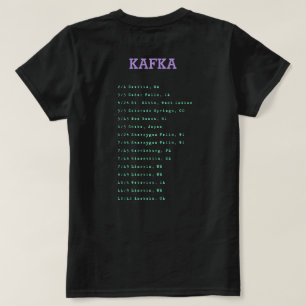 Kafkaのワイシャツ Tシャツ