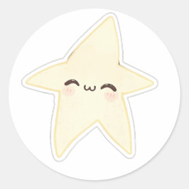 Kageko,輝く星 ラウンドシール