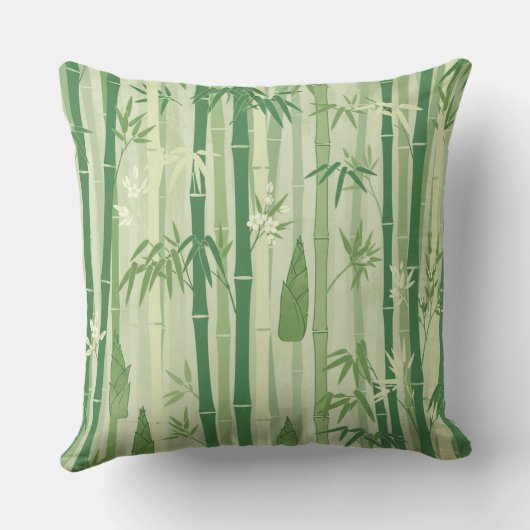 Kagu Bamboo Forest Inspiration クッション (裏面)