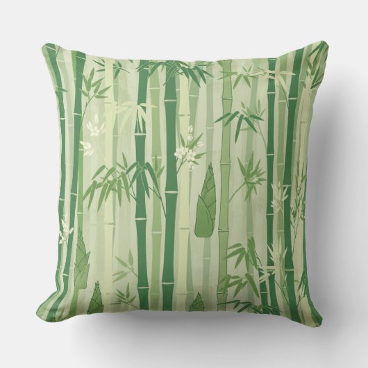 Kagu Bamboo Forest Inspiration クッション (正面)