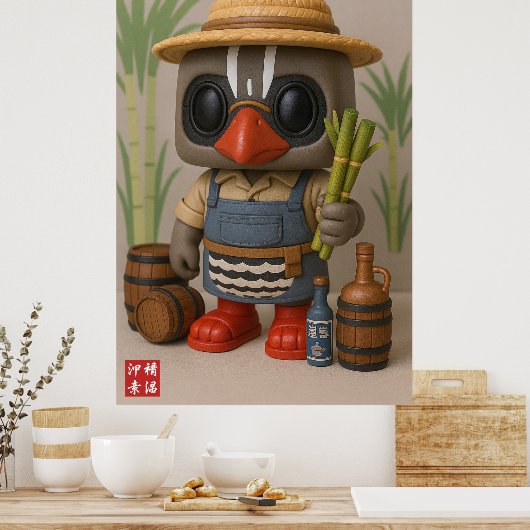 Kagu Satokibi ポスター (キッチン)