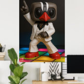 Kagu Saturday Night Fever Parody ポスター (ホームオフィス)