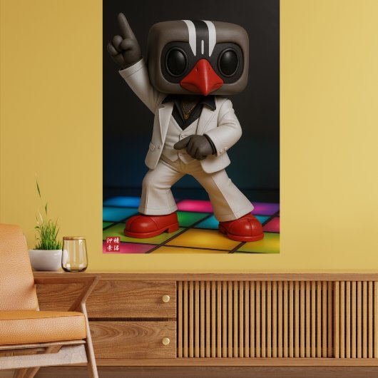 Kagu Saturday Night Fever Parody ポスター (リビング2)