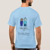 KAH -違いを生じること Tシャツ (裏面)