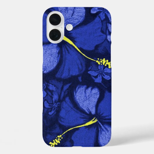 Kahalaのハイビスカスのハワイの溶岩の石の絵 Case-Mate iPhoneケース (裏面)