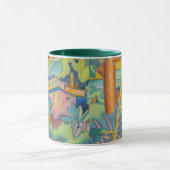 「Kahalaの古い家」の- Arman Manookianのマグ マグカップ (中央)