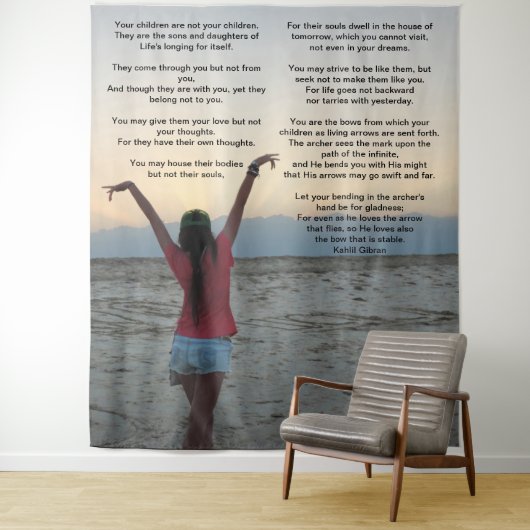Kahlil Gibranの子ども タペストリー (インサイチュ)
