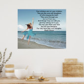 Kahlil Gibranの子ども ポスター (キッチン)