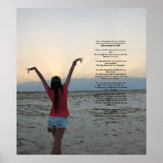 Kahlil Gibranの子ども ポスター