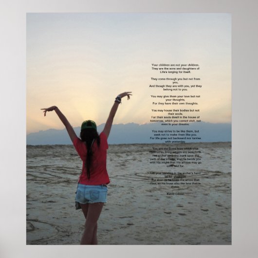 Kahlil Gibranの子ども ポスター (正面)