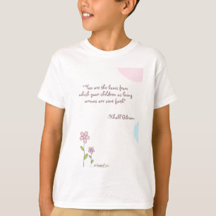 Kahlil Gibranの引用文はティーをからかいます Tシャツ