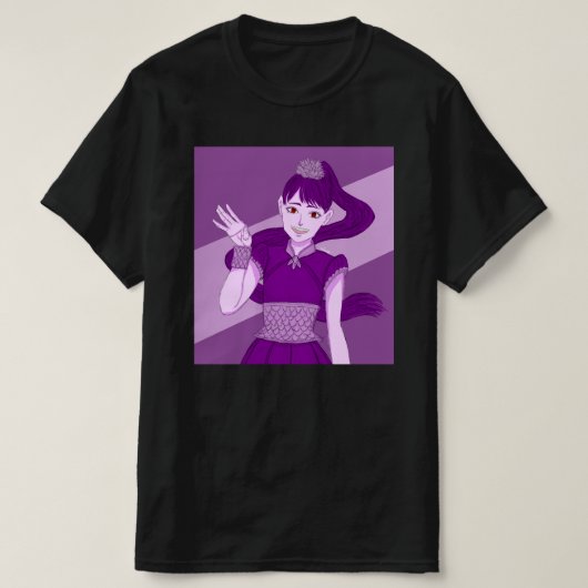 Kahono – アニメガール tシャツ (デザイン正面)