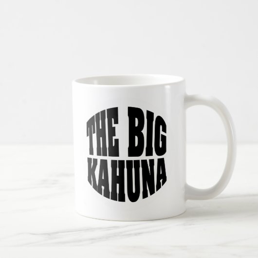 Kahunaの大きいマグ コーヒーマグカップ (右)