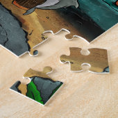 Kai Dolphin Jamming in Africa Puzzle ジグソーパズル (側面)