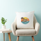 Kai Retro Sunset Name Design クッション (椅子)