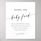 KAIAはベビー食ゲームの看板を推測 ポスター (正面)