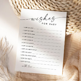 KAIAウィッシュベビーアドバイスカード 招待状