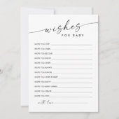 KAIAウィッシュベビーアドバイスカード 招待状 (正面)