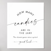 KAIAキャンディーズinジャー赤ちゃんシャワーゲーム ポスター (正面)