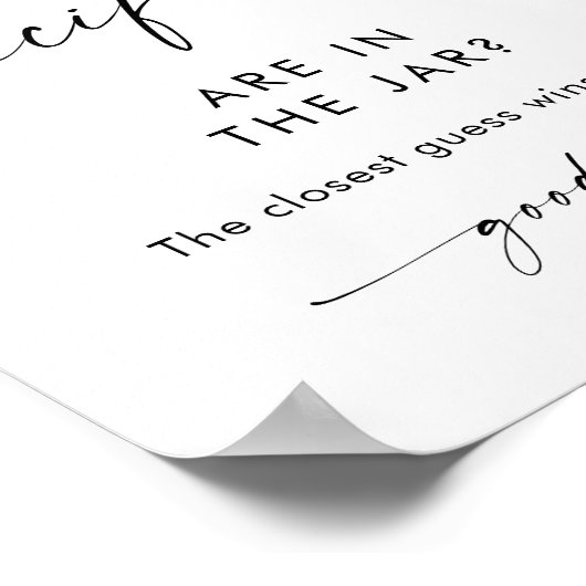 KAIAパシファイアの瓶の赤ちゃんシャワーゲーム ポスター (角)