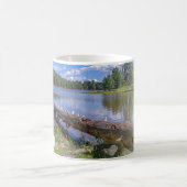 Kaibab Lake 詩篇62:5 KJV 11 oz. コーヒーマグカップ (中央)