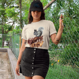 Kaibab Squirrel North Rim Lodge トライブレンドＴシャツ