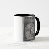 Kaidベグのモスクのインテリアは、55をからのめっきします マグカップ (正面右)