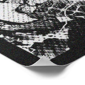 Kaiju No.8 – Manga Style Monster Battle Art ポスター (角)