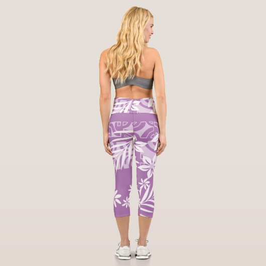 KAILI (purple) カプリレギンス (裏面)