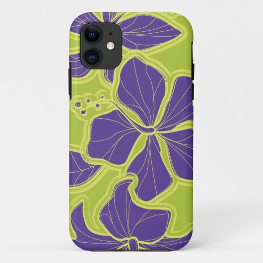 Kailuaのハイビスカスのハワイの花のiPhone 5つのケース Case-Mate iPhoneケース (裏面)