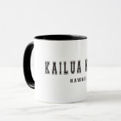 Kailua Konaハワイ マグカップ (正面左)