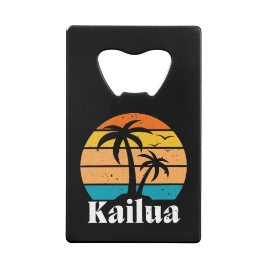 Kailua Retro Vintage クレジットカード栓抜き (正面)